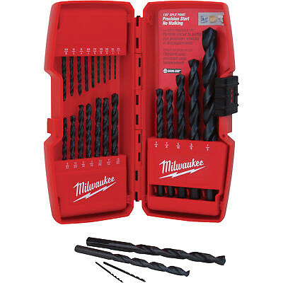 Milwaukee Thunderbolt® Black Oxide Drill Bits - 21-Pc. Set, Model# 48-89-2801