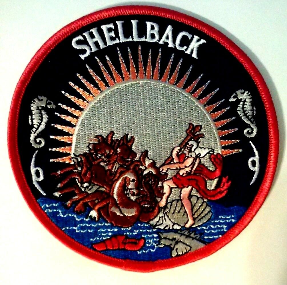 Shellback Squadron Equator Patch 4 1/2