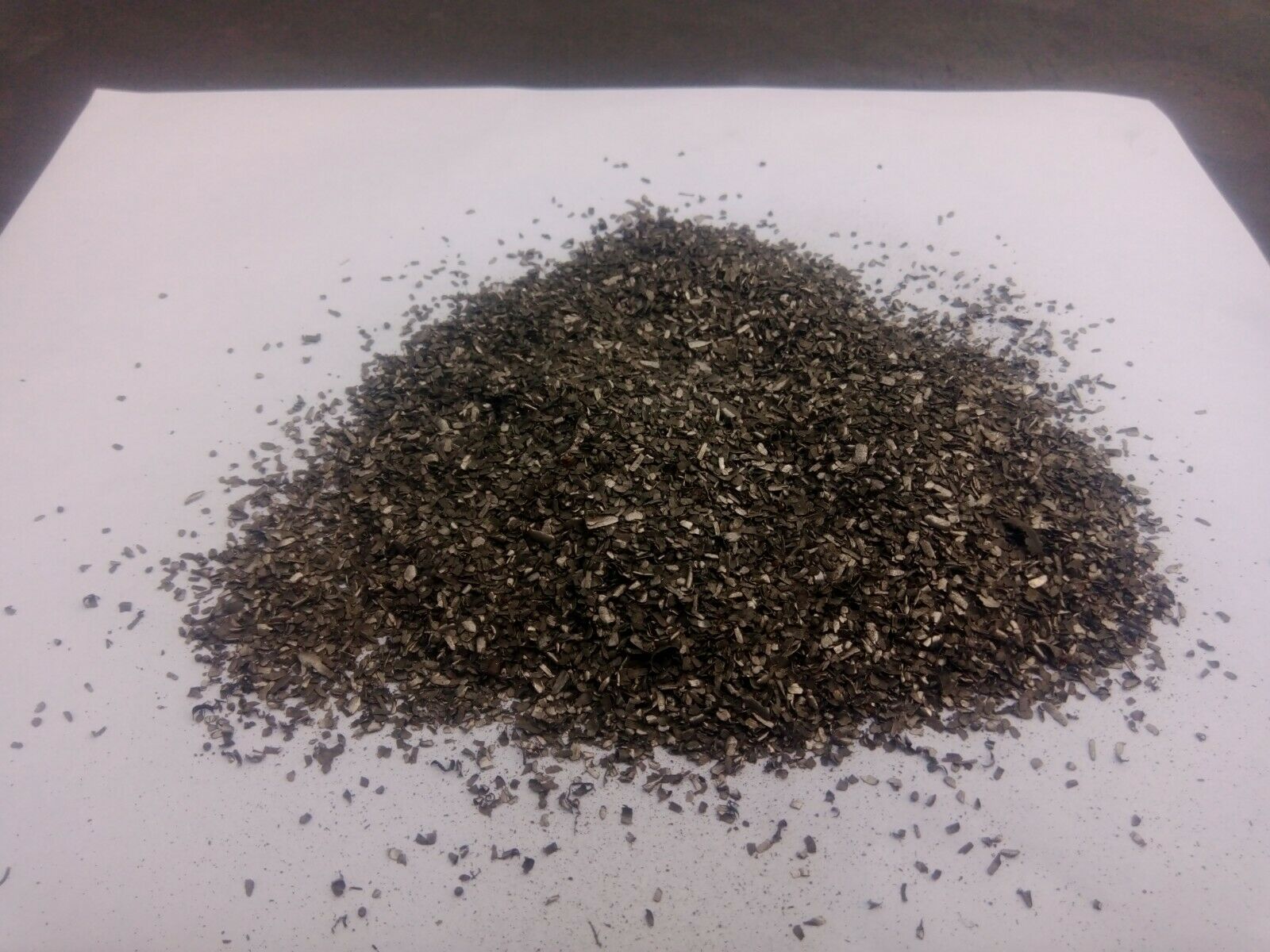 Titanium Powder,  -4 + 20 Mesh. Hammer Milled Flake. 3 lb. lot.  Free Shipping