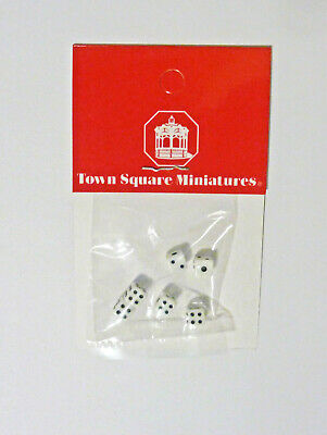 Dollhouse Miniature Tiny Sets of Dice, IM57055