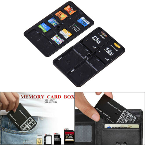 14 Slot Memory Card Storage Carrying Case Protector Box Holder For SD/TF/SDHC/MS
