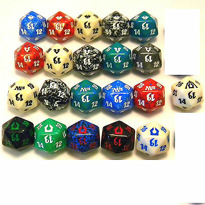 Magic the Gathering Spindown Life Counter D20 Dice MTG 20 Sided Group 2
