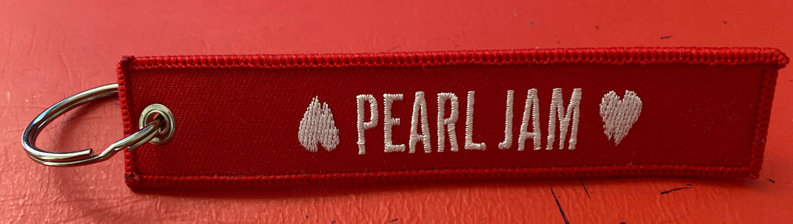 Pearl Jam Keychain 2022 New 10c Ten Club Luggage Tag Mint Unused