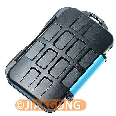 Waterproof Extremely Tough Memory Card Case Mc-2 For 4 Cf Cards 8 Sd Cards