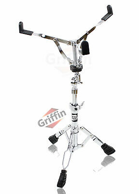 Griffin Snare Drum Stand - Percussion Hardware Tom Mount Practice Pad Holder Key