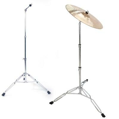 Straight Cymbal Drum Stand Double Braced Hardware Adjustable