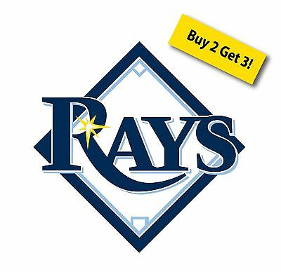 Mlb Tampa Bay Rays Car Truck Sticker Decal Free Shipping Special Sports T1