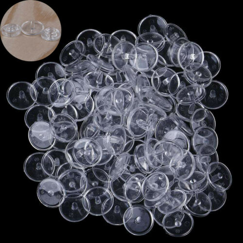 Plastic Snaps Fasteners  T5 Caps  For Garment Accessories Clear Snap Buttons