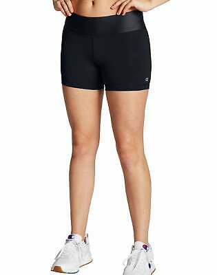 Champion Women Absolute Short Fusion 5 Inch Inseam Black SmoothTec Band sz XS-XL
