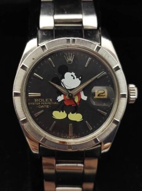 Original Rolex 1501 Oyster Perpetual Date Automatic Swiss Men Watch