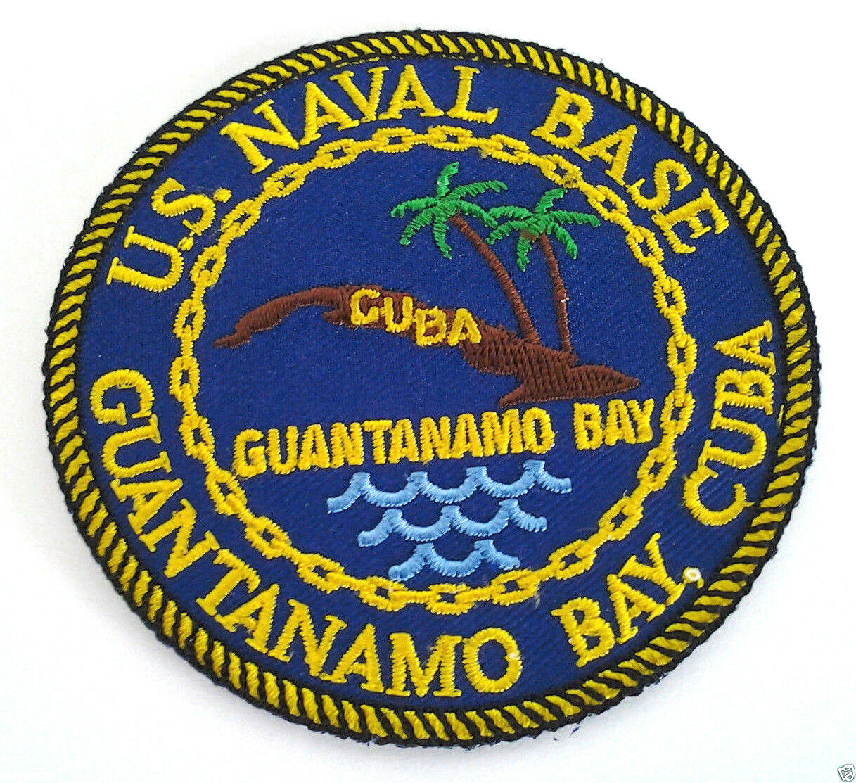 US NAVAL BASE GUANTANAMO BAY CUBA (3-1/8