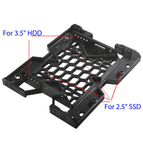 2.5 / 3.5 To 5.25 Drive Bay Computer Case Adapter Hdd Mounting Bracket Ssd