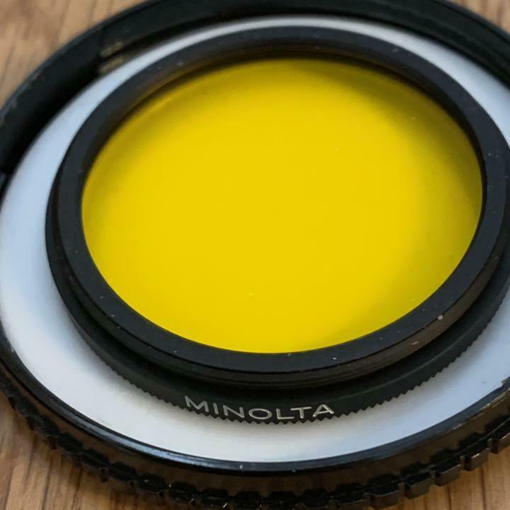 42mm Minolta Ac Y52 Drop-in Filter Camera