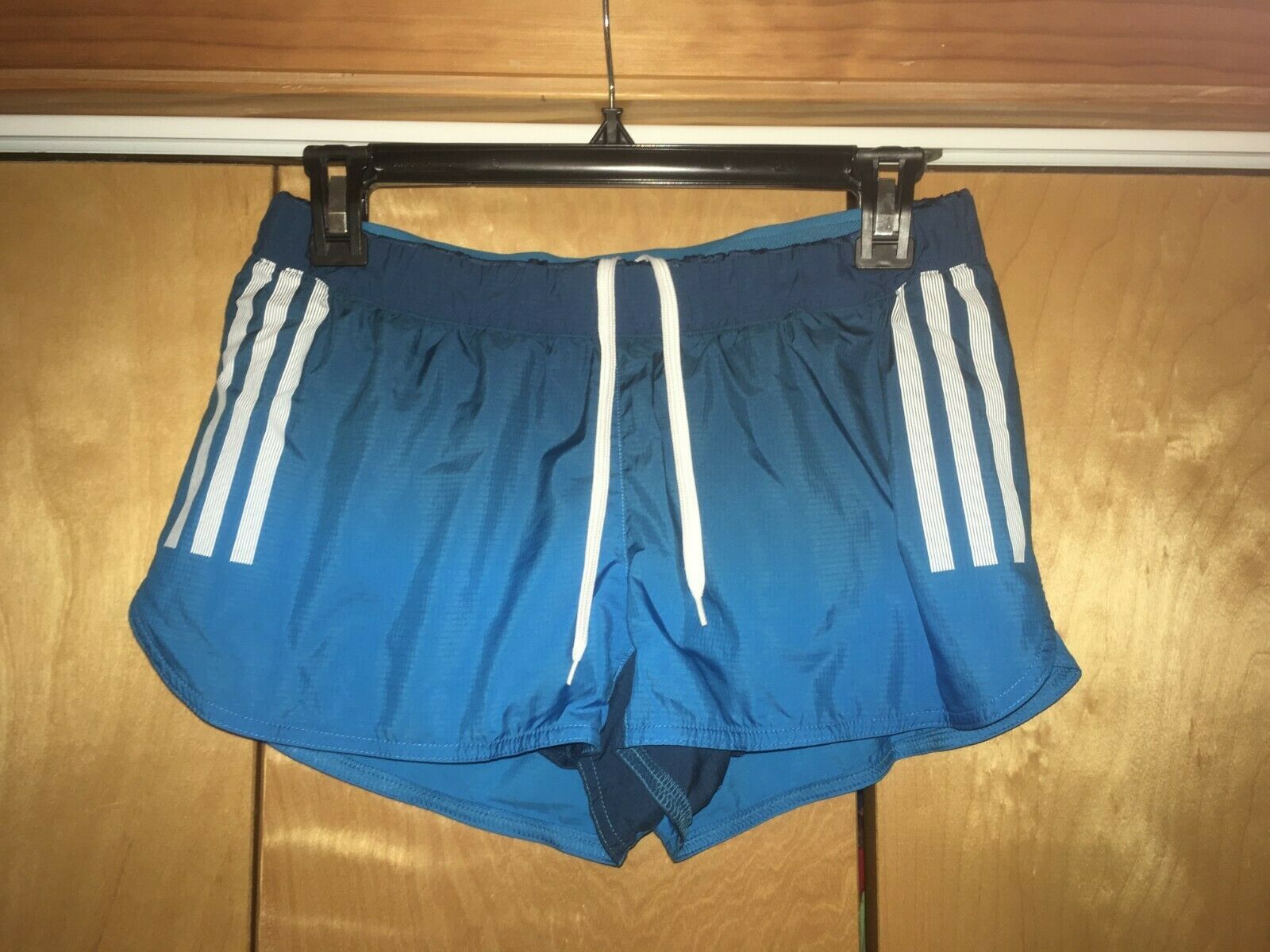 NWOT adidas adizero blue running split shorts Women's size XS